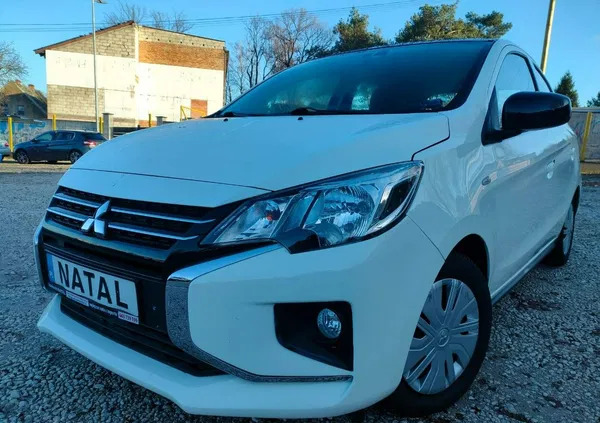 samochody osobowe Mitsubishi Space Star cena 36500 przebieg: 67000, rok produkcji 2021 z Warka